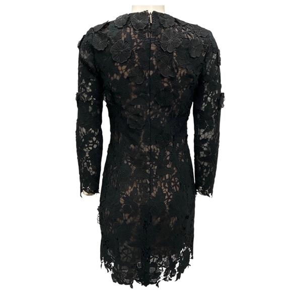 JASON WU COLLECTION BLACK LACE COCKTAIL DRESS - Picture 3 of 5